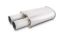 STREETPOWER Oval Muffler 3in Round Straight