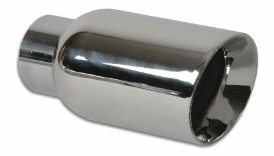 4in Outlet O.D. Round Stainless Steel Tip