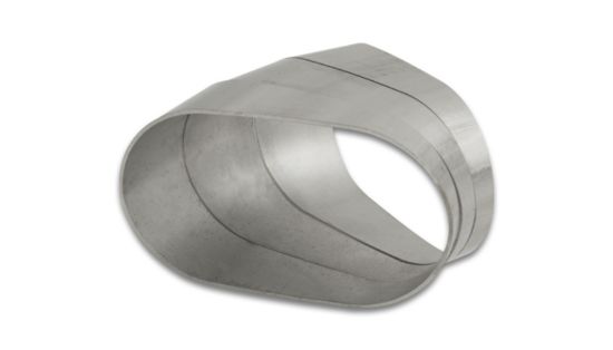 45 Degree Horizontal Plane Oval Pie Cuts