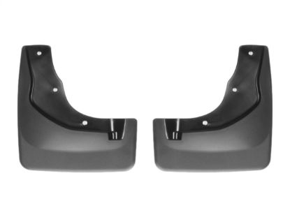 13-  Ford Escape Front Black No Drill Mudflaps