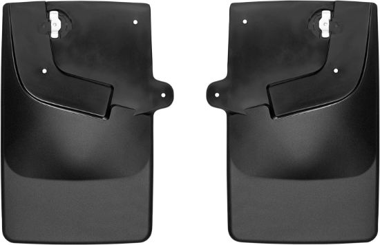 Black  No Drill MudFlaps