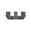 21-   Chevy Tahoe Rear Floorliners Black