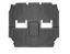 Black Rear FloorLiner Ch rysler Pacifica 2017 - 2