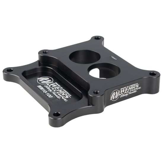Carb Adapter 2bbl to 4bbl Holey 1in Thick