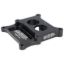 Carb Adapter 2bbl to 4bbl Holey 1in Thick
