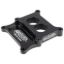 Carb Adapter 2bbl to 4bb 1in Thk w/Straigh Bores