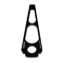 Clamp On Hood Pin Mount 1-1/4in Dia 6-1/2in Tall