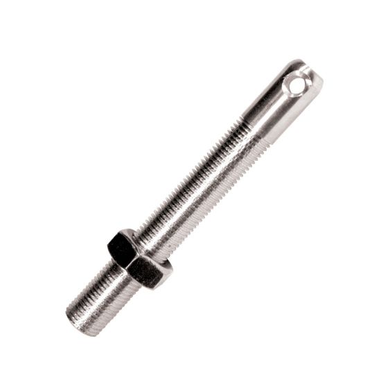 Hood Pin w/o Flange Gundrilled 4in Long