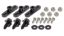 Mud Cover Conversion Plates 5/16-18 Steel 3pk