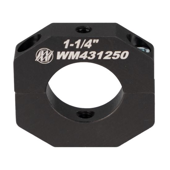 Accessory Clamp 1-1/4in Aluminum 1/4-20 Holes