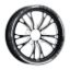 V-Series Frnt Drag Wheel Blk 15x3.5 5x4.75BC 1.75
