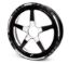 Aluma Star 15x3.5 Wheel 5x4.75 1.75 BS Black