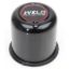 Center Cap - Push Thru. 3.16 OD Black
