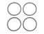 Caliper O-Ring Kit 4 Pack