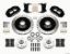 Front Disc Brake Kit Blk 67-72 Camaro Nova 12.88