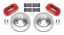 Brake Kit Front Honda/Acura Red