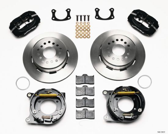 KIT REAR FDLI DISC/DRUM BOP2.75 OFFSET