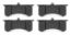 Brake Pad Set BP-40 7520 GN4R / GN6R