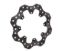 Rotor 8bt .350in x 11.75 Scalloped & Drilled