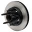 Hub/Rotor GM Metric 79 & Up 5x5in BC Long Stud
