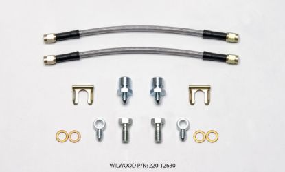 Flexline Kit D154 10in x 3/8-24 IF 10mm Banjo