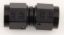 #6 Str Fem Flare Swivel Coupling Black