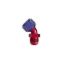 #8 45 Deg Fem Swivel to Male Flare Adapter