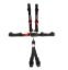 Harness 6pt Black L&L 2in Shoulder SFI 16.1