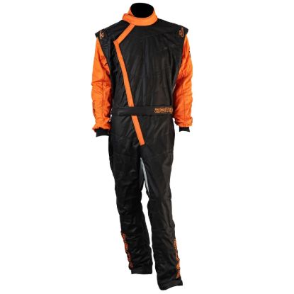 Suit ZR-40 Large Orange/Black SFI3.2A/5