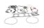 Picture of ProX Racing Parts Engine Gasket Set - 34.5604