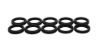 Picture of ProX Racing Parts Suspension Strut Fork Oil Seal Set - 40.3648DP
