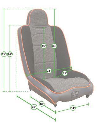 Picture of PRP Seat - A140110-C23-54