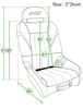 Picture of PRP Seat - A58R-V