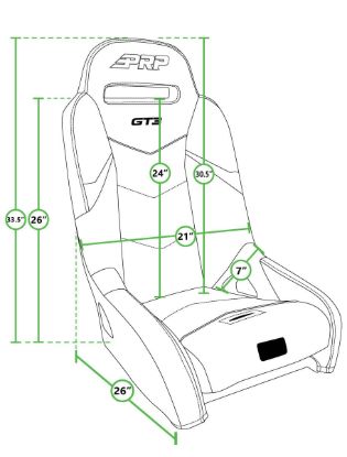 Picture of PRP Seat - A7301-PORXP-C66-203