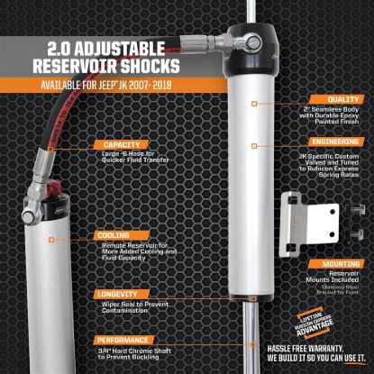 Picture of Rubicon Express Suspension Shock Absorber - RXR713