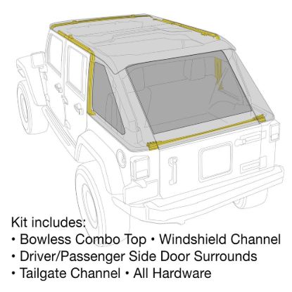 Picture of Smittybilt Soft Top - 9073135K