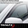 Picture of TrailFX Side Window Deflector - 4056IC