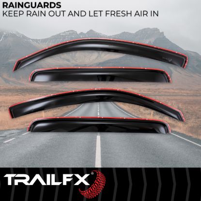 Picture of TrailFX Side Window Deflector - 4056IC