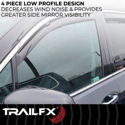 Picture of TrailFX Side Window Deflector - 4276IC