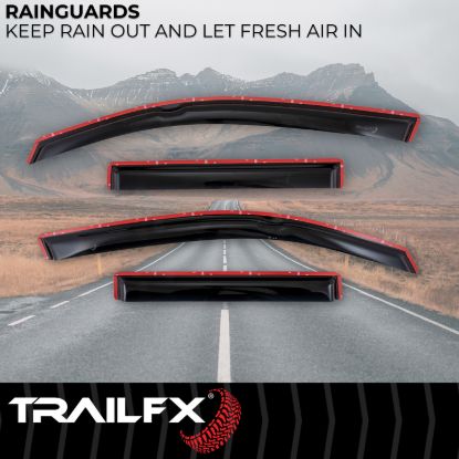 Picture of TrailFX Side Window Deflector - 4276IC