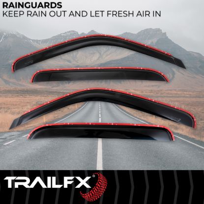 Picture of TrailFX Side Window Deflector - 4355IC