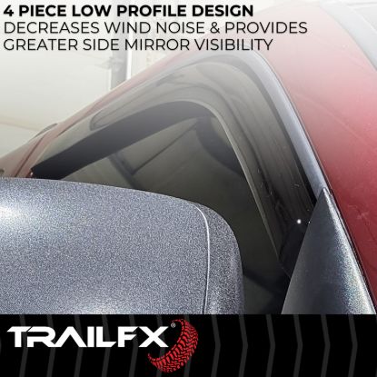 Picture of TrailFX Side Window Deflector - 4355IC