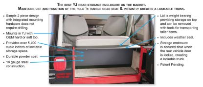 Picture of Tuffy Security Products Cargo Area Security Enclosure - 297-01