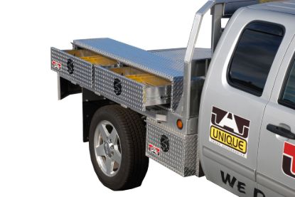 Picture of Unique Truck Accessories Truck Tool Box - HTD72-BT