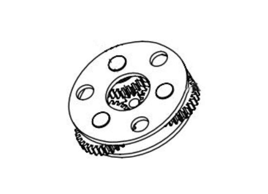 Picture of Warn Winch Geartrain Housing - 61739