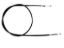 CABLE, BLACK VINYL, REAR HAND BRAKE