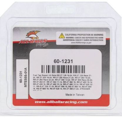 ALL BALLS RACING FUEL TAP REPAIR KIT  HONDA RIVET STYLE