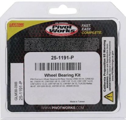 PIVOT WORKS WHEEL BEARING KIT PREMIUM BEARINGS