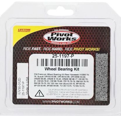 PIVOT WORKS WHEEL BEARING KIT PREMIUM BEARINGS