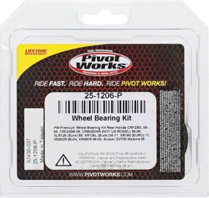 PIVOT WORKS WHEEL BEARING KIT PREMIUM BEARINGS